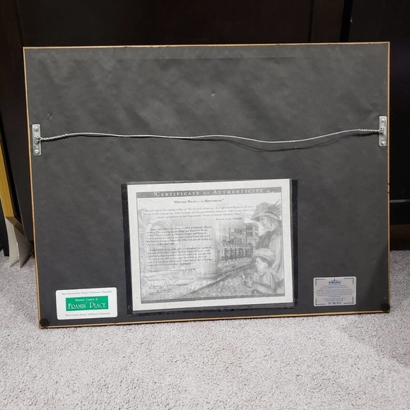 Framed Giclee Print Opening Night at the Hippodrome Signed 6/500 Kenny Cramer - Picture 8 of 16